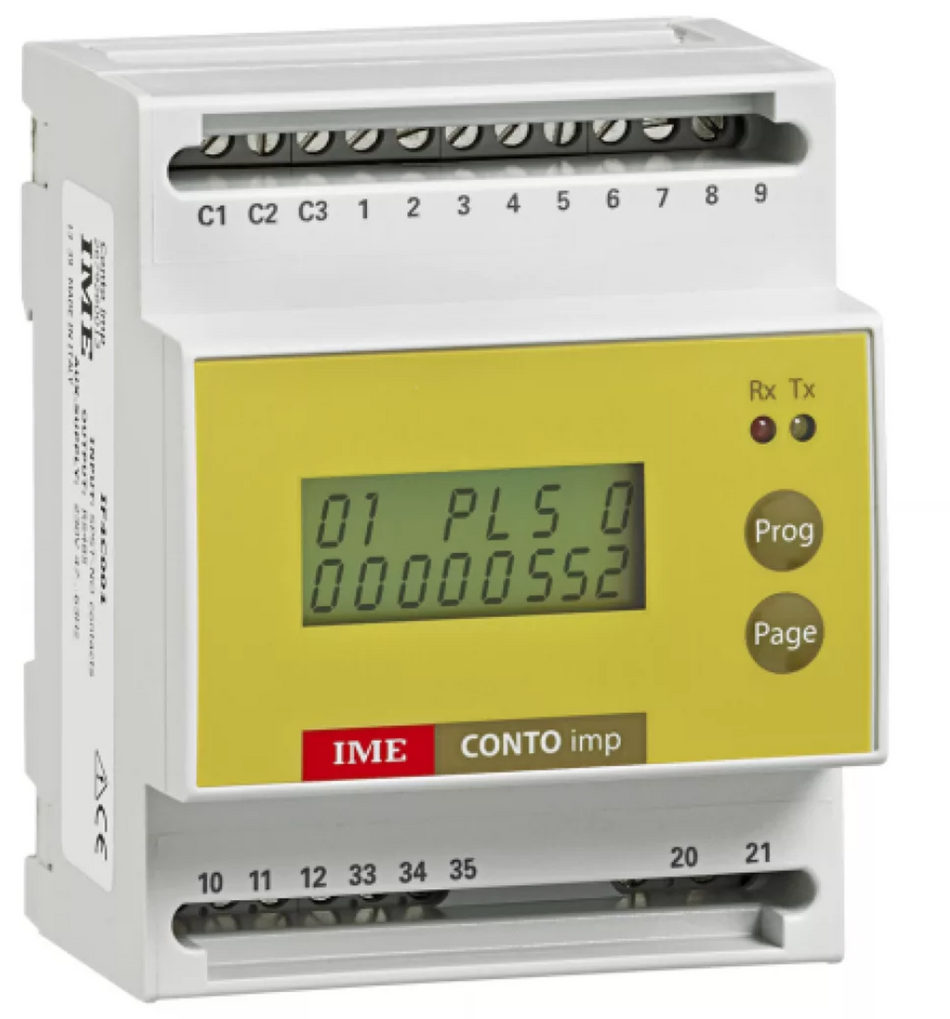 IME IF4C001 Conto Imp Pulse Acquisition 4 Module To RS485 communication