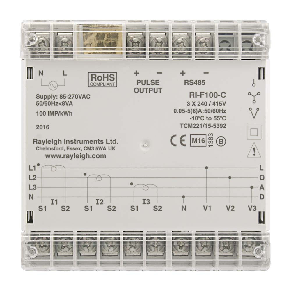 Ri Instruments Rayleigh Instruments RI-F100 Series Three Phase Multifunction Energy M ...