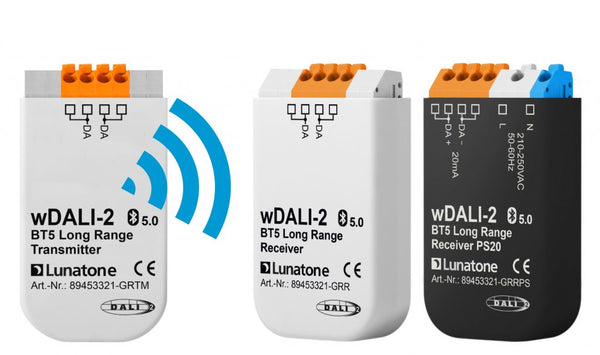 Lunatone wDALI-2 BT5 Long Range Transmitter – Receiver