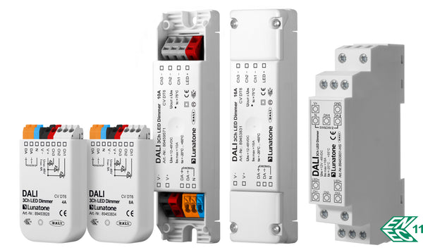 Lunatone DALI 3Ch LED dimmer CV (Constant Voltage)