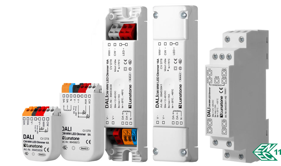 Lunatone DALI DT8 CW-WW LED dimmer CV (Constant Voltage)