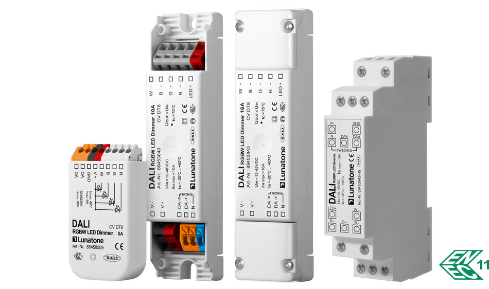 Lunatone DALI DT8 RGBW LED dimmer CV (Constant Voltage)