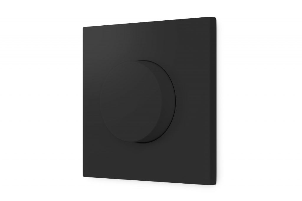 Lunatone Rotary cover DALI ROT black side view