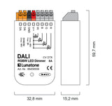 Lunatone DALI DT8 RGBW LED dimmer CV (Constant Voltage)